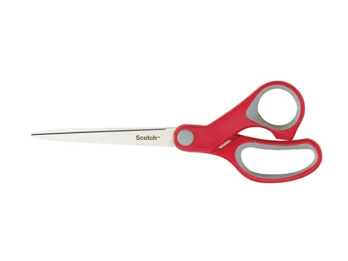 Schaar Scotch 18cm comfort rood blister