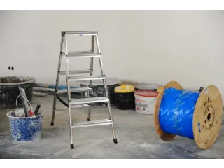 Lichte Universele Trapladder Tweezijdig 1.18m H 0 86m 2x5treden - 5