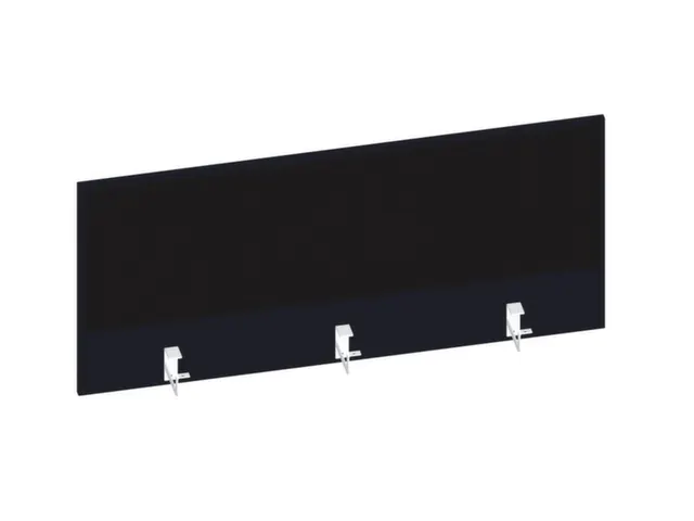 baliepaneel,v. bureau,aanbouw achter,B 1200mm,CC-zwart,BN8033-zwart