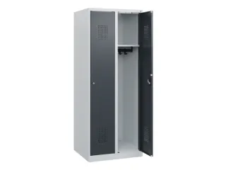 schoollocker,HxBxD 1530x600x500mm,2vak,vak B 300mm,cil.-slot - 1