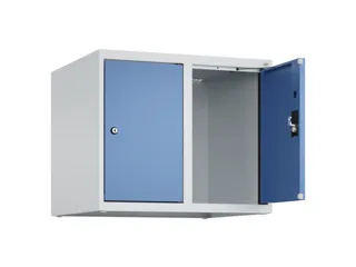 opzetkast,v. locker,2vak.,vak B 300mm,HxBxD 500x600x500mm,cilinderslot - 1