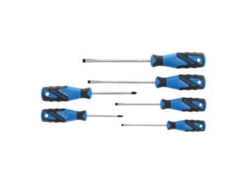 GEDORE 2150-2160 PZ-06 3C-schroevendraaierset 6stuks IS 4-8 PZ 1-2