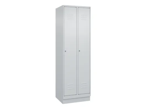 locker voor scheiding van kleding,HxBxD 1950x600x500mm,2vak