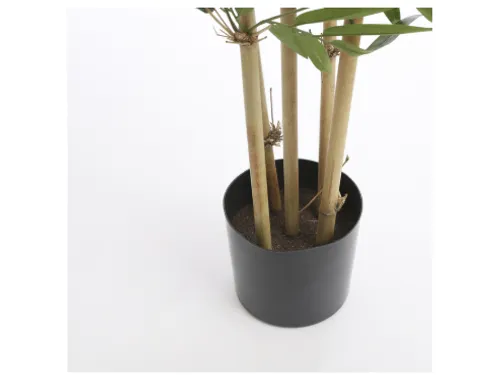 Kunstplant Mica Bamboe in plastic pot 150cm