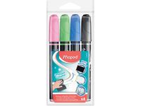 Krijtmarker, Etui Met 4 Stuks In Assorti