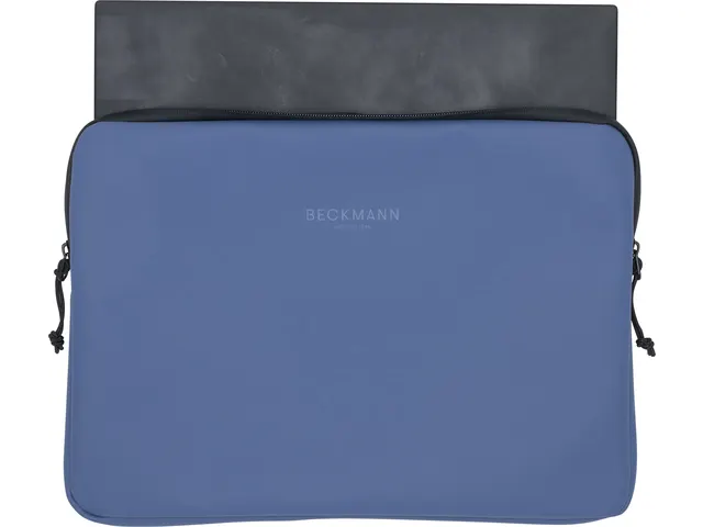 Laptophoes Beckmann Street M 24x34x2cm Velvet blue 13inch