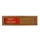 Premium Schuifbord Houtlook Niet Storen Groen Rood 150x40mm