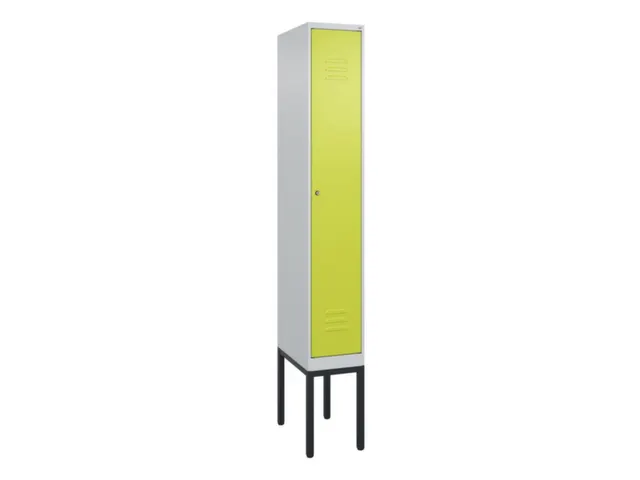 locker,HxBxD 2120x300x500mm,1vak,vak B 300mm,cil.-slot,voetonderstel