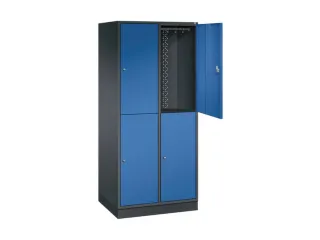grootvolume garderobekast,HxBxD 1950x820x600mm,2x2vak.,vak B 360mm - 1
