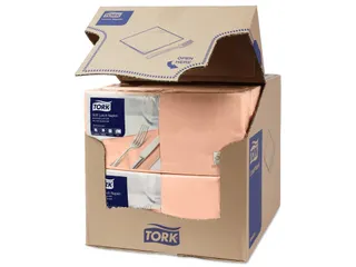Tork 477863 Soft Lunchservet Advanced Perzik 33x33cm - 2