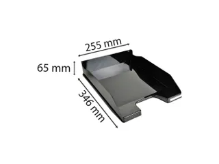 Brievenbak COMBO MIDI zwart glossy - 3