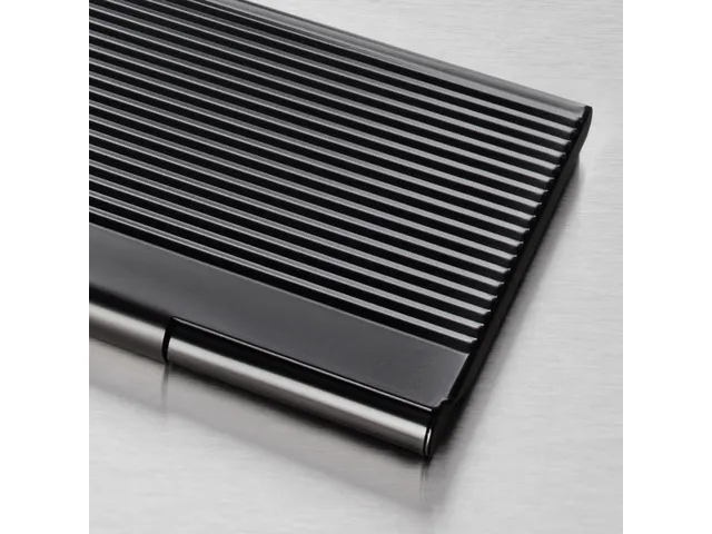 Visitekaartetui Sigel mat zwart