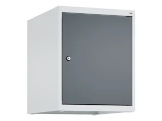 opzetkast,v. locker,1vak.,vak B 400mm,HxBxD 500x400x500mm,vleugeldeur - 1