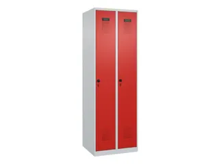 locker,HxBxD 1850x600x500mm,2vak,vak B 300mm,draaigrendel - 3