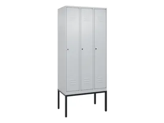 locker voor scheiding van kleding,HxBxD 2120x900x500mm,3vak - 1