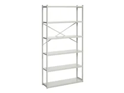 ESD-stelling,grondveld,HxBxD 2000x1024x500mm,vakl. 150kg,eenzijdig