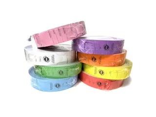 BST Detecteerbare Loop Tags hittebestendig 48x279mm blauw 500 stuks - 2