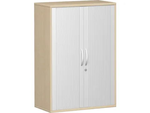 jaloeziedeurkast,HxBxD 1150x800x430mm,2xhouten vloer,decor romp noten