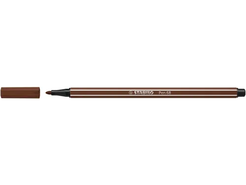 Viltstift STABILO Pen 68/45 medium bruin