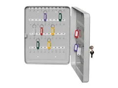 Sleutelkast Alco 200x160x80mm grijs voor 20 sleutels