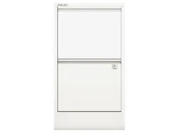 hangmappenkast,HxBxD 672x413x400mm,2hangmappenframes,romp verkeerswit