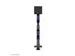 Support à fixer gaming 1 écran Neomounts ACE DS70-256BL1 24-57 inch