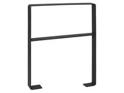 fietsbeugel,L 800mm,staal therm. verzinkt/met coating,DB703antraciet