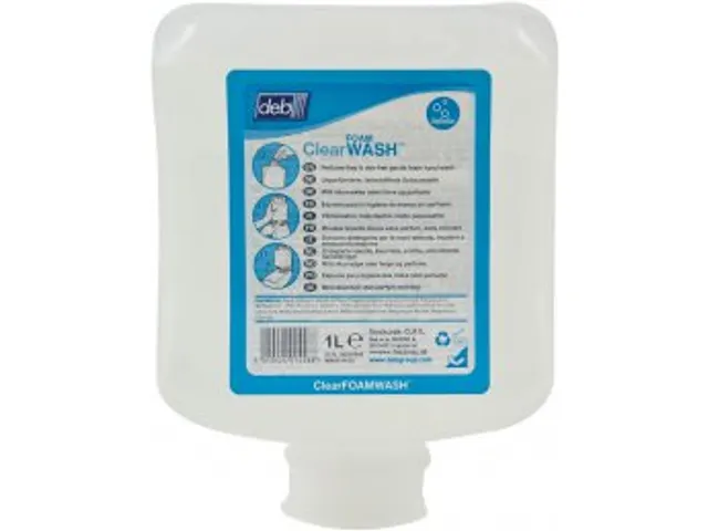 DEB Clear FOAM WASH, 6 x 1 liter cartridge