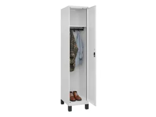 locker,HxBxD 1950x400x500mm,1vak,vak B 400mm,cil.-slot,voeten - 1