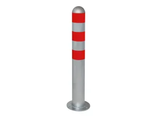 Afzetpaal,v. laadzuilen,Halve kogelkop,HxØ 800x108mm - 1