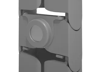 Addit kabelgeleider Grijs voor zit-sta Bureau 130cm incl. magneethoude - 10