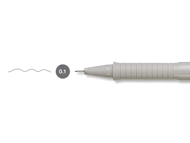 Tekenpen Fc Ecco Pigment 0.1mm zwart