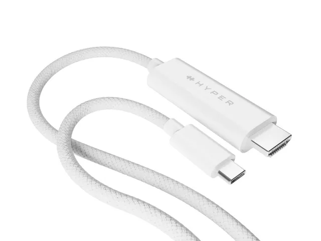 Hd6007Whgl Targus Usb-C naar Hdmi Kabel Hyper Drive 2.5m wit