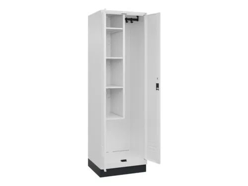 schoonmaakkast,HxBxD 1950x600x500mm,links 4vakken