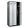 locker,HxBxD 1850x900x500mm,3vak,vak B 300mm,cil.-slot,staand op vloer
