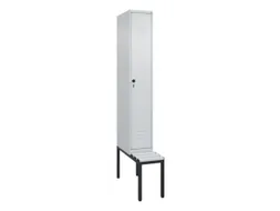locker voor scheiding van kleding,HxBxD 2120x300x815mm,1vak