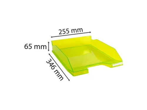Brievenbak COMBO MID I groen/glossy/trans