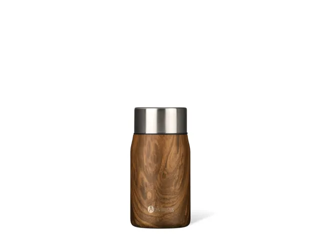 Lunchbox Les Artistes Paris 700ml geïsoleerd met lepel Wood