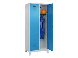 locker,HxBxD 1950x800x500mm,2vak,vak B 400mm,cil.-slot,voeten