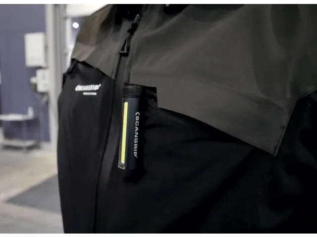 Draagbare werklamp,COB-led,75-150lumen,spot 100lumen,clip