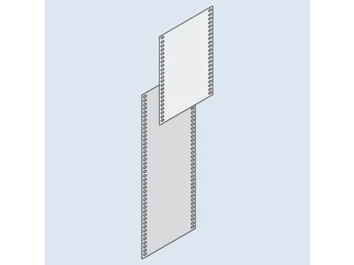achterwand,v. schroefstelling,HxD 1050x300mm,staal,RAL7035