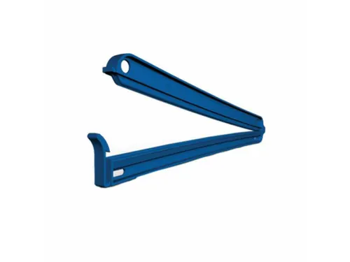 BST detecteerbare zakkensluiter 320mm blauw p/st