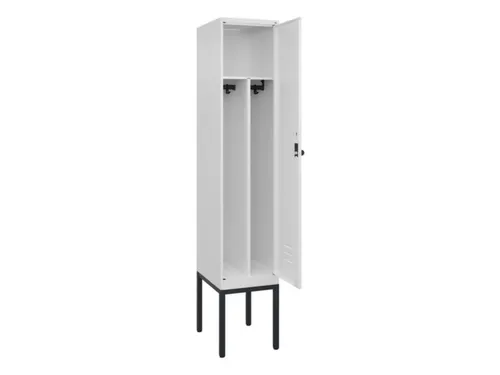 locker voor scheiding van kleding,HxBxD 2120x400x500mm,1vak