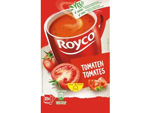 Royco Minute Soup Classic Tomaat Doos 25 Stuks
