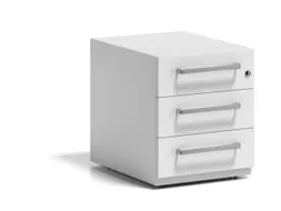 mobiel ladeblok,HxBxD 495x420x565mm,3lade(n),m. beugelgreep,cil.-slot