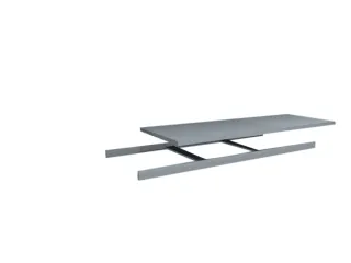 legbord,v. breedvakstelling,BxD 2250x800mm,vakl. 350kg,verzinkt - 1