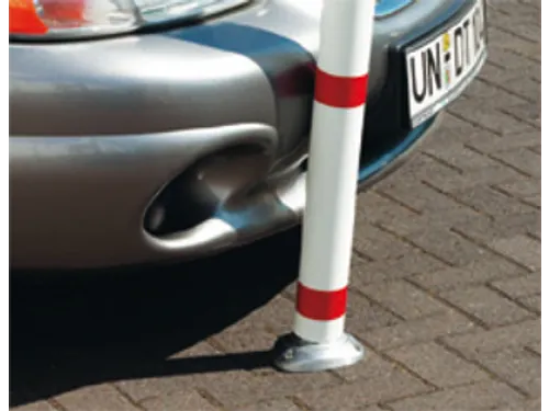 Afzetpaal Zelfoprichtend Staalbuis H 900Mm Met Pluggen Te Bevestigen