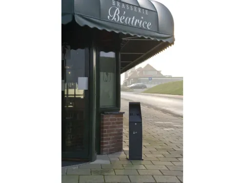 Peukenzuil Vrijstaand Zwart