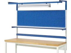 opbouwelement,v. werkbank,HxBxD 1380x2000x350mm,draagverm. 100kg,staal