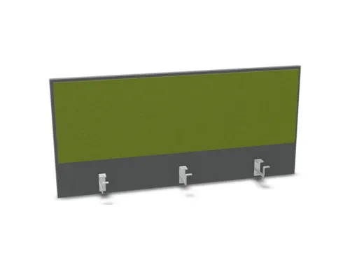 opzetpaneel bureau aanbouw achter MS-donkergrijs BN7048-groen 1200mm